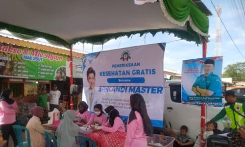 Relawan Cabup Boyolali Bergerak, Srikandi Master Gelar Cek Kesehatan Gratis