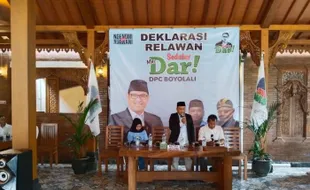 Relawan Sedulur Mas Dar Boyolali Deklarasi Dukung Sudaryono Maju Cagub Jateng