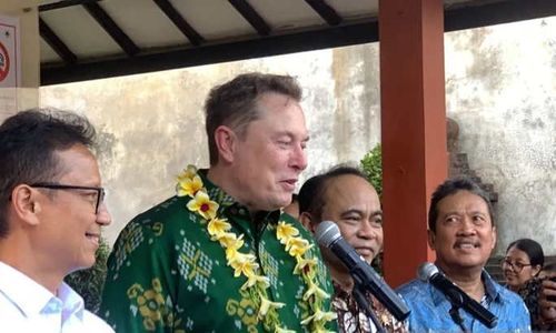 Makna Batik Bomba yang Dipakai Elon Musk Saat Peresmian Starlink di Indonesia