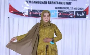 Cara Seru Desa Tawangrejo Rayakan HUT Wonogiri, Ada Lomba Fashion Show Ibu-Ibu