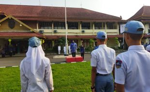 Upacara Hardiknas, Bupati Sragen Sampaikan Pesan Penting Mendikburistek