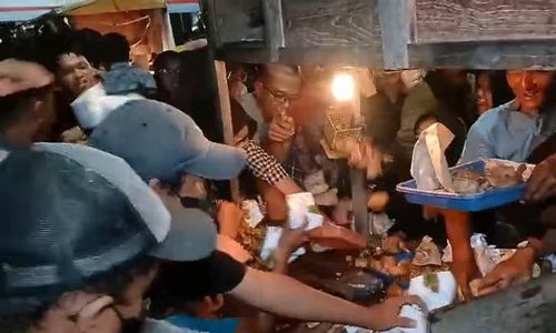 40 Angkringan Ramaikan Pesta Rakyat Sragen, Dagangan Ludes Kurang dari 5 Menit