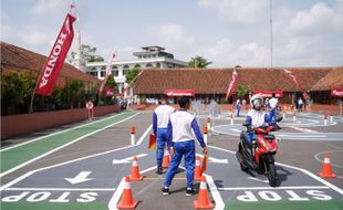 Yayasan AHM Tambah Safety Riding Lab Astra Honda di Tasikmalaya