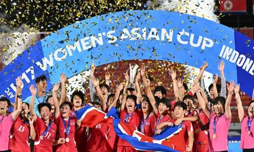 Terkuat, Korea Utara Juarai Piala Asia U-17 Wanita