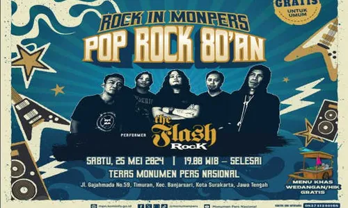 Sambil Wedangan, Monumen Pers Hadirkan Musik Pop Rock