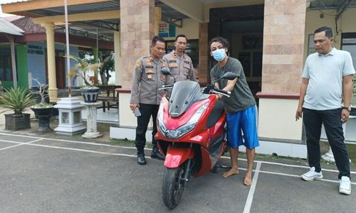 Kepergok Curi Motor PCX Merah, Buruh Potong Ayam Ditangkap Polisi Semarang