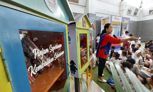 Omah Baca Nawala Hadir di Stasiun Balapan Solo, Penumpang Bisa Baca Buku Gratis