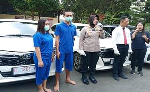 Berkedok Bisnis Rental Mobil, Pasutri di Salatiga Gelapkan 60 Kendaraan