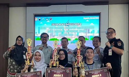 Top! Siswa SMAN 1 Boyolali Juarai Lomba Pelajar Pelopor Keselamatan Lalu Lintas