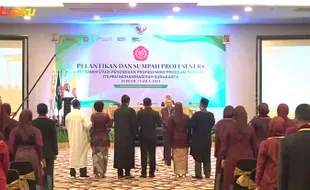 ITS PKU Muhammadiyah Solo Lantik dan Ambil Sumpah 165 Ners, Ini Pesan Rektor