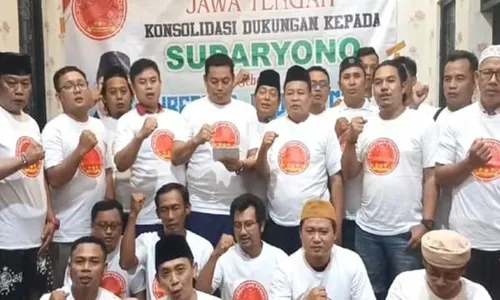 Pemuda Grobogan Deklarasi Dukung Sudaryono Cagub Jateng 2024