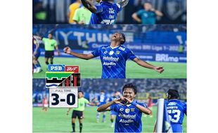 Persib Bandung Melaju ke Final Liga 1, Lawan Borneo atau Madura United