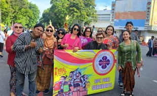 PHRI Dukung Solo Great Sale, 300 Karyawan Hotel Ikut Parade Gunungan