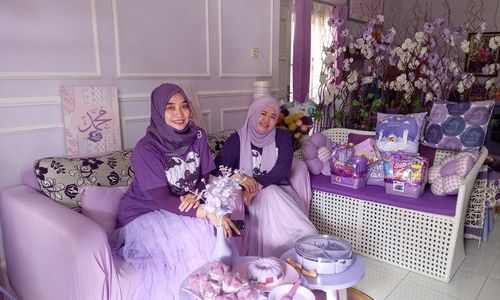 Rumah dan Perabotan Serba Warna Ungu, Intip Komunitas Purple Lovers di Semarang