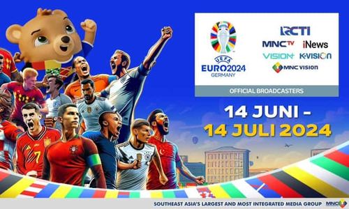 Saksikan Kompetisi Sepak Bola UEFA Euro 2024 Hanya di MNC Media & Entertainment