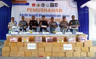 Kalapas Madiun Dukung Penuh Larangan Peredaran Rokok Ilegal