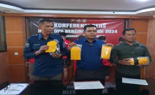 Lima Kasus Narkotika Berhasil Diungkap Polres Sragen dalam Operasi Bersinar