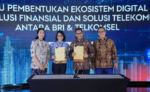 Kolaborasi BRI dan Telkomsel Hadirkan Ekosistem Finansial dan Digital