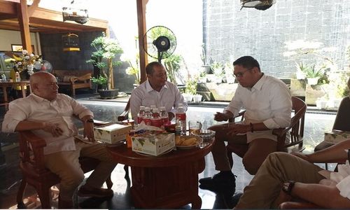 Jalin Komunikasi Politik, Sudaryono Bertemu Juliyatmono di Karanganyar