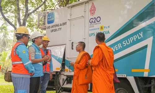 Hadirkan Listrik Andal, PLN Dukung Kesuksesan Waisak 2024 di Candi Borobudur