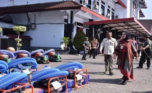 Kementan Salurkan 34 Mesin Pompa Air untuk Sawah Tadah Hujan Sukoharjo