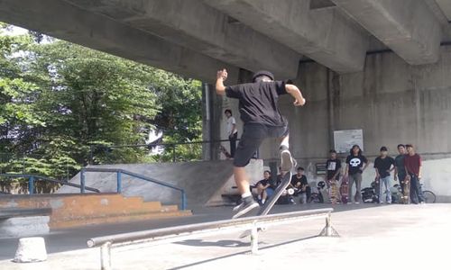 Skatepark di Bawah Flyover Purwosari tak Sekadar Wahana Bermain Skateboard