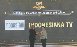 Sajikan Tayangan Budaya, Indonesiana.TV Diganjar CNN Indonesia Award 2024