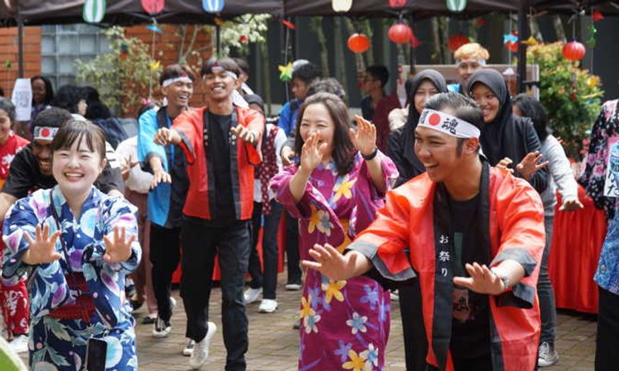 Hadirkan Mahasiswa Jepang, Pertukaran Budaya Meriahkan Japanese Day FId UKSW