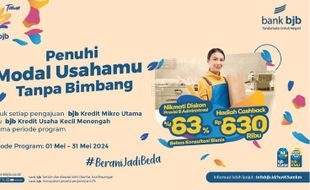 Promo Baru! Kredit UMKM ke Bank Bjb, Ada Diskon 63% dan Cashback