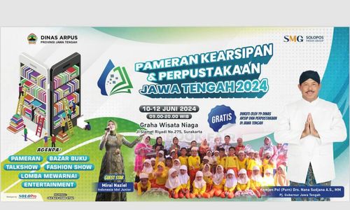 Siap Curi Perhatian, Pameran Arpus Jateng di Solo Usung Tema Kearifan Lokal