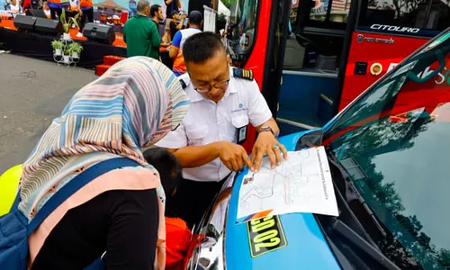 HUT ke-14 Solo CFD Berlangsung Meriah, Dorong Warga Pakai Angkutan Umum