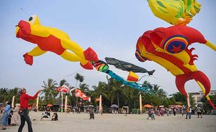 Festival Layang-Layang Internasional di Ancol Meriahkan HUT ke-497 Jakarta