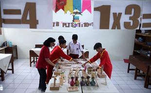 Mengintip Kreativitas Siswa di Pameran Gelar Karya P5 SDN Sumber 4 Solo