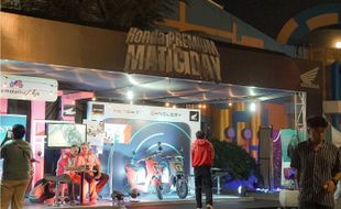 Booth Honda Premium Matic Day jadi Sorotan di Saloka Fest