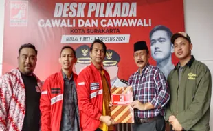 Pengusaha dan Kader PAN Heru CN Daftar Cawawali Solo ke Gerindra dan PSI