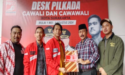 Pengusaha dan Kader PAN Heru CN Daftar Cawawali Solo ke Gerindra dan PSI