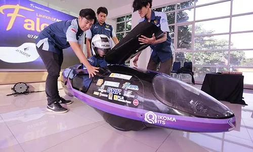 ITS Luncurkan Mobil Antasena Falcon, Siap Berlaga di Ajang SEM 2024 Mandalika