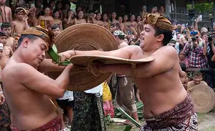 Perang Pandan, Tradisi Tahunan Warga Tenganan Bali untuk Hormati Dewa Indra