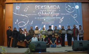 Raih Juara Pertama Vocal Group, UKSW Dominasi Peksimida Jateng 2024