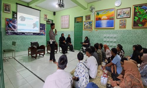 Cegah Kekerasan Seksual-Ajar Keselamatan Lalin, Tuli Boyolali Dapat Sosialisasi