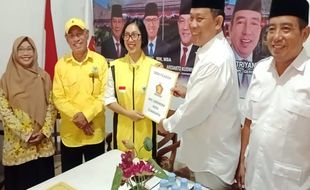 Sekar Tandjung Mendaftar Bakal Cawali Solo di Partai Gerindra dan PSI