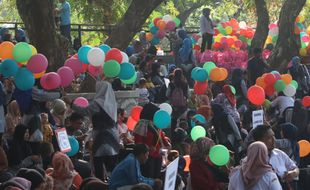 Pemkot Solo Ajak 604 Anak Berisiko Stunting Makan Bersama di Taman Balekambang