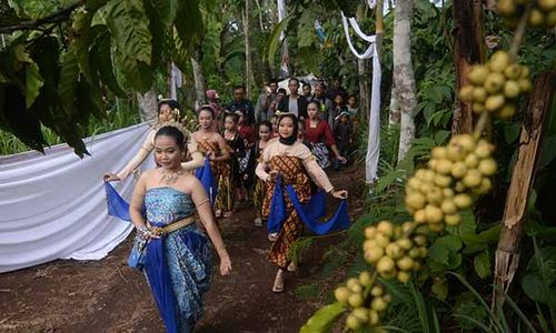 Syukuran Mulai Panen, Petani di Banyuanyar Boyolali Gelar Tradisi Wiwit Kopi