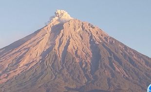 Ramai Info Pendakian Dibuka, Pagi Tadi Gunung Semeru Erupsi 600 Meter di Puncak