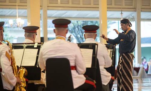 Konser Kolaborasi Yogyakarta Royal Orchestra dan British Army Band Colchester