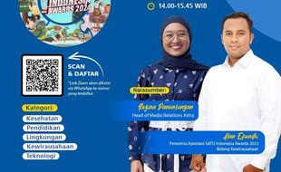 SATU Indonesia Awards Beri Reward Rp65 Juta, Cari Tahu Detailnya di Sini