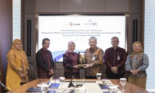 Tinggal Selangkah Lagi Bank Jambi Jadi Anggota KUB Bank bjb