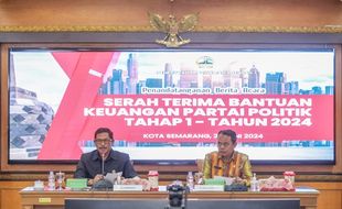 9 Parpol Terima Bantuan Keuangan dari Pemprov Jateng, Total Rp22,6 Miliar