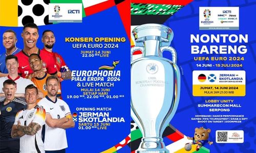 Rasakan Europhoria Pesta Sepak Bola Euro 2024 Hanya di RCTI, Catat Tanggalnya