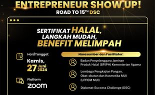 Workshop Sertifikasi Halal untuk UMKM Bisa Diikuti Gratis, Yuk Gabung!